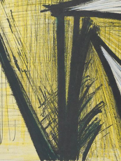 Bernard BUFFET (1928-1999)
Le lys, 1966
Lithographie...