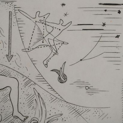 Roger VIEILLARD (1907-1989)
L'androgyne
Gravure...