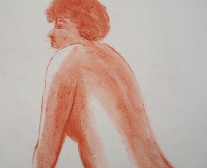 Mercédès GUINGOT (1905-1994)
L'attente, 1985
Dessin...
