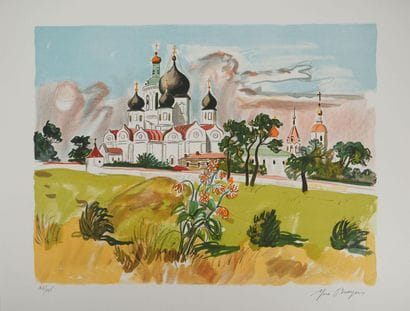 Yves BRAYER (1907-1990)
Eglise orthodoxe...