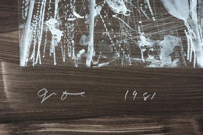 Jim DINE (1935)
Nancy Outside in July XIX...