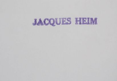 Jacques HEIM (1899-1967)
RobeHortense
Dessin...