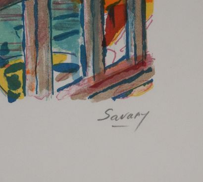 Robert SAVARY (1920-2000)
Port Grimaud
Lithographie...
