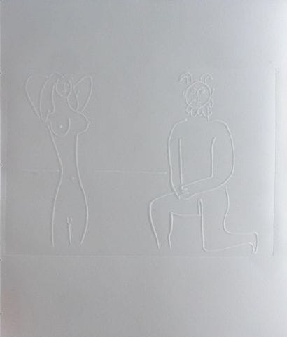 Pablo PICASSO (1881-1973)(d'après)
La nymphe...