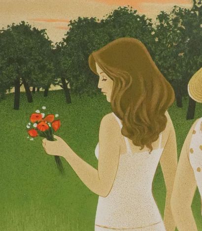 Yves GANNE (1931-2019)
La cueillette des...