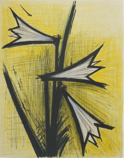 Bernard BUFFET (1928-1999)
Le lys, 1966
Lithographie...