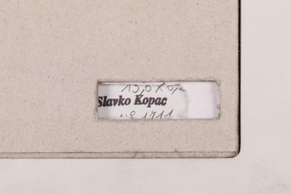 Slavko KOPAC (1913-1995)
Portrait de femme...