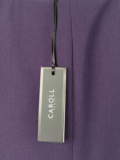 CAROLL 
Plum dress size 44 
Mint condition...