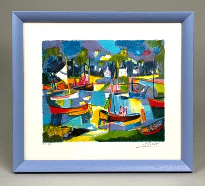 Jean-Claude PICOT (1933-2020)
VOILIERS
Lithographie...