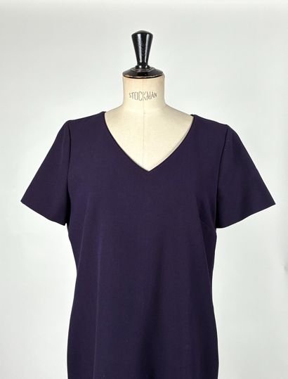 CAROLL 
Plum dress size 44 
Mint condition...