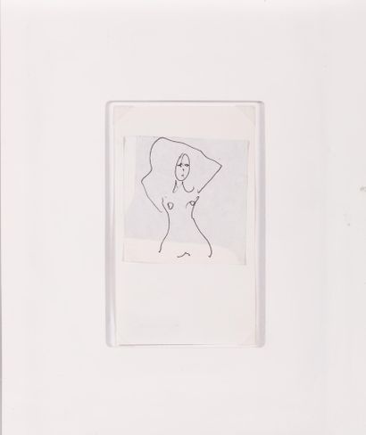 Slavko KOPAC (1913-1995)
Portrait de femme...