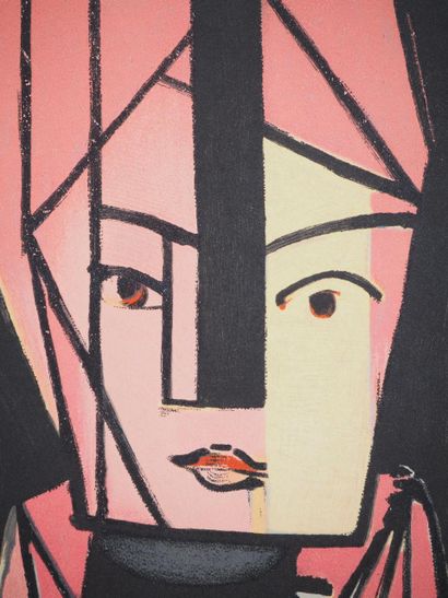 After Henri MATISSE (1869-1954)
Portrait...