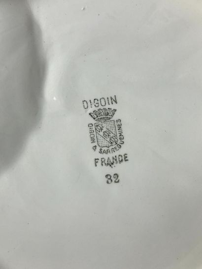 DIGOIN & SARREGUEMINES
Service à asperges...