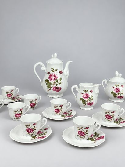 Georges BOYER, Limoges 
Service à café composé...