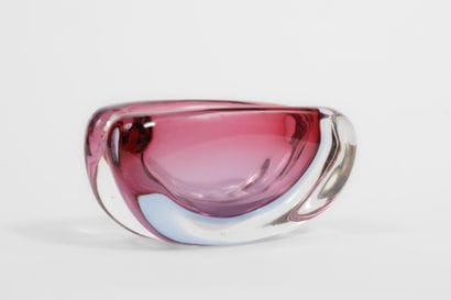 MURANO
Sommerso glass cup with two thick...