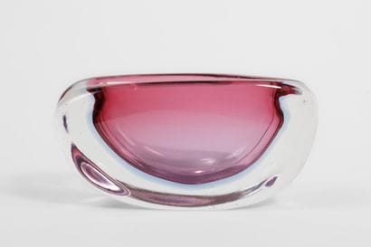 MURANO
Sommerso glass cup with two thick...