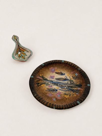R. MAHÉO (XXe siècle)
Assiette en céramique...