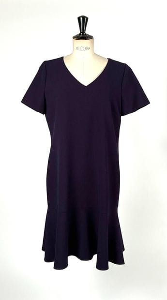 CAROLL 
Plum dress size 44 
Mint condition...