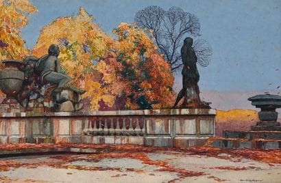 Charles CERNY (1892-1965)
PARC DU CHATEAU...