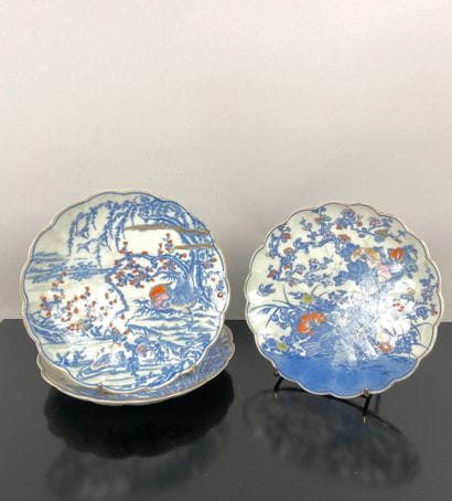 JAPON - Début du XXe siècle
Trois assiettes...
