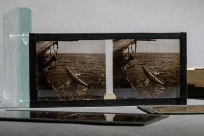 Gelatin-silver bromide plates featuring La...