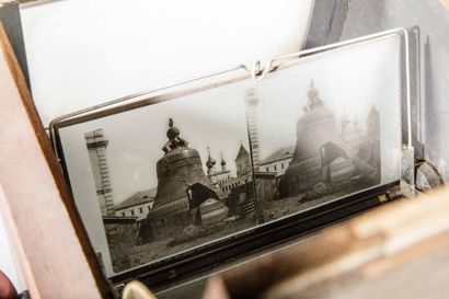 Set of stereoscopic photographs. Stereoscopic...
