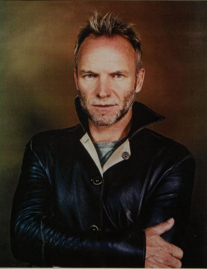 STING (1951-)
Autographed photograph by the...