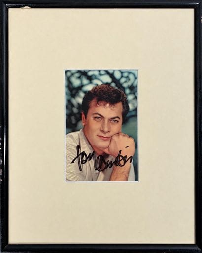 Tony CURTIS (1925–2010)
Autographed photograph...