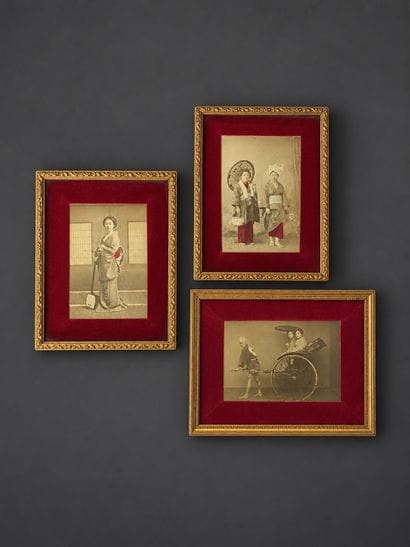 Japanese School, late 19th–early 20th century
PORTRAITS
Three...
