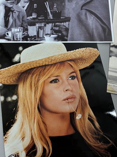 Set of two photographic prints: 
One featuring...