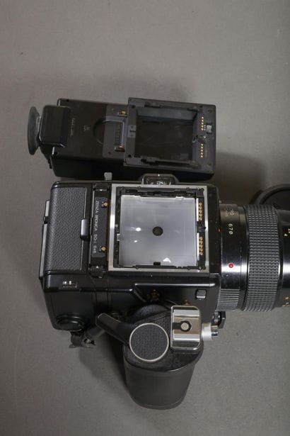 Bronica photography kit.
In a bag with documents...
