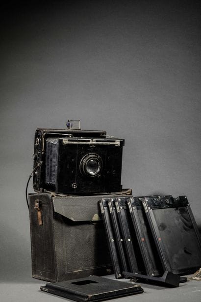 Includes Ica bag and frame, Ica 13 x 18 view...
