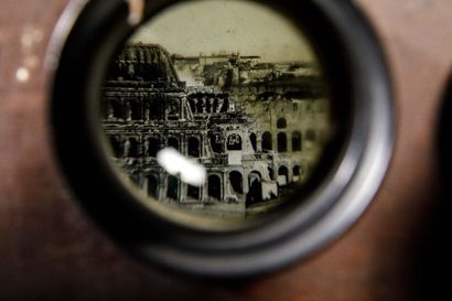 Set of stereoscopic photographs. Stereoscopic...