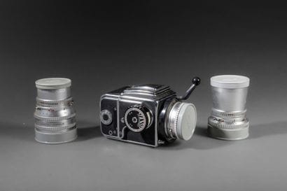 In a case, a set of Hasselblad photography...