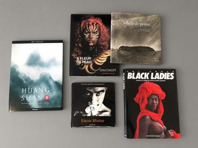 Set of five books on photography. 
In slipcase:...