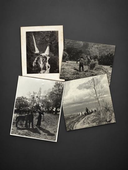 A collection of photographs featuring members...