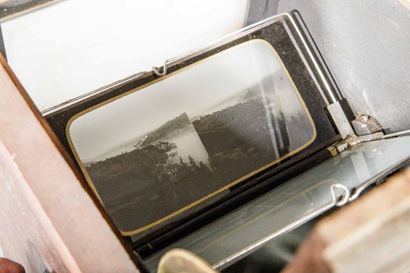 Set of stereoscopic photographs. Stereoscopic...