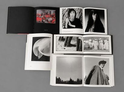 A set of five books on photography. 
“Robert...