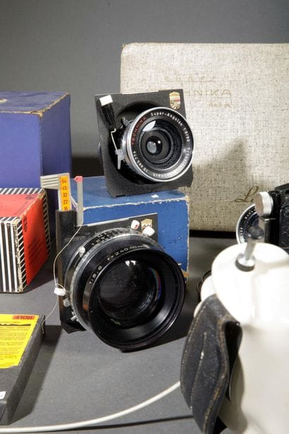 Linhof photographic kit. In a “Super Technika...