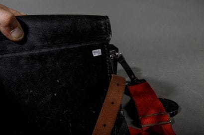 In a Leitz case: a Linhof Technorama camera...