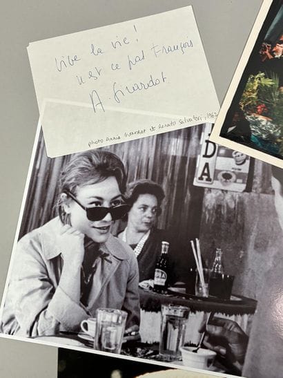 Set of two photographic prints: 
One featuring...