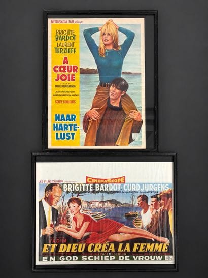 Set of two interesting movie posters featuring...