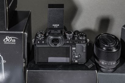Fujifilm camera kit.
Includes bag, original...