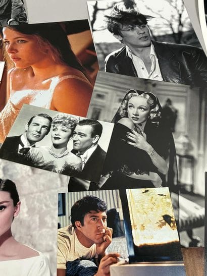Set of 22 film stills, including 