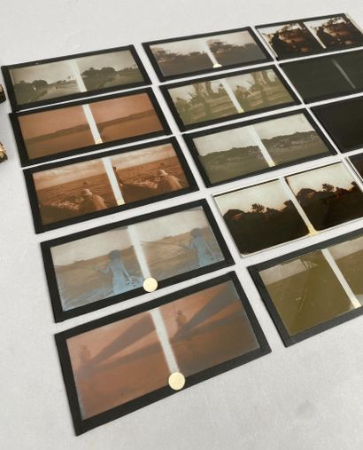 Gelatin-silver bromide plates featuring La...