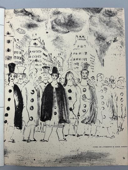 MARCEL MARCEAU MIME COMPANY
Program autographed...
