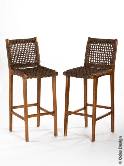 Olivier DE SCHRIJVER (1958)
Paire de chaises...