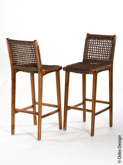Olivier DE SCHRIJVER (1958)
Paire de chaises...