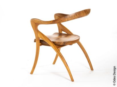 Olivier DE SCHRIJVER (1958)
Paire de fauteuils...