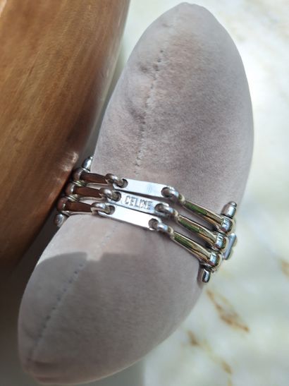 CELINE -Céline
Rhodium-plated brass bracelet...